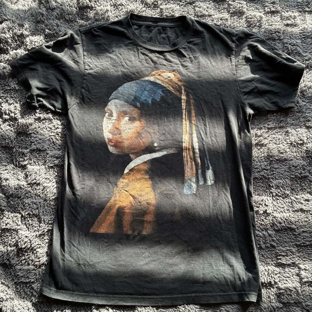Girl With A Pearl Earring Graphic Art Tee